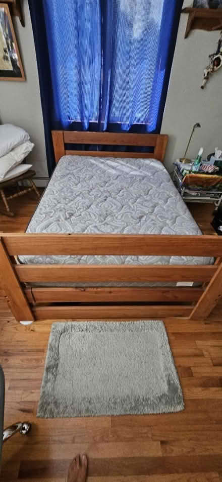 Photo of free Bed frame and mattress (Montrose, ny 10548) #1