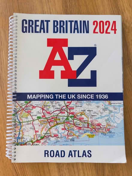 Photo of free UK Great Britain Road Atlas 2024 (Hyde Park Estate W2) #1