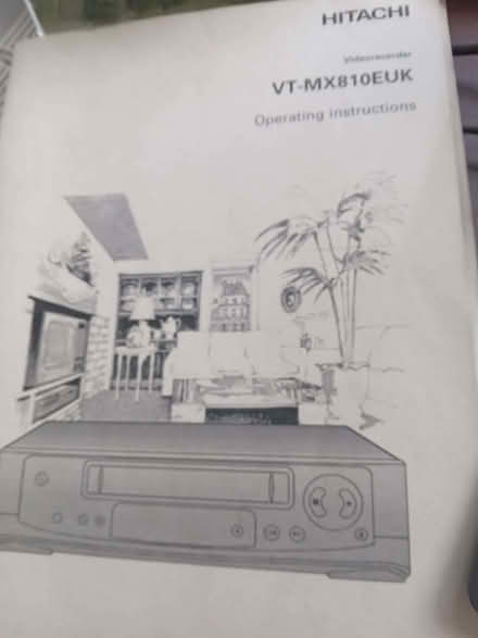 Photo of free Hitachi video recorder VT-MX810EUK (Brondesbury NW2) #1