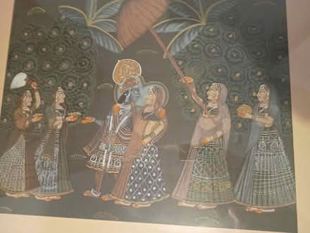 Photo of free Large Indian Painting - original (Wellingborough NN8 5) #2
