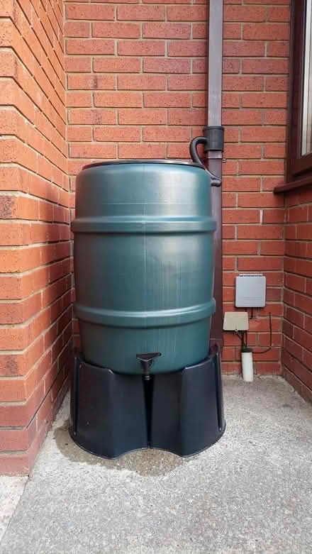 Photo of free Water butt with downpipe & diverter (Barry CF62) #2