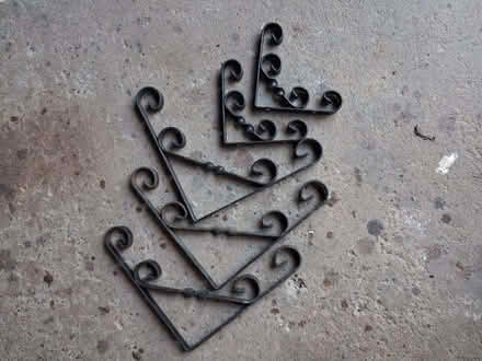 Photo of free 5 metal hanging brackets (Wellesbourne CV35) #1