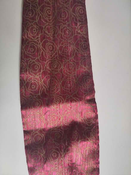 Photo of free 2x pink silk curtain tie backs (L1 Liverpool City Centre) #2