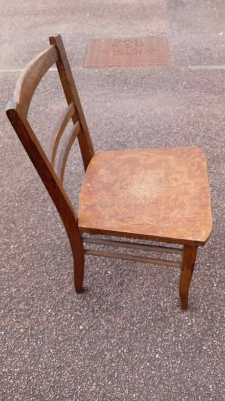 Photo of free Wooden chair. (Browns Wood MK7) #2
