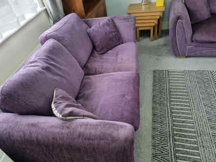 Photo of free Sofa Set Purple (WA9 5GS) #1
