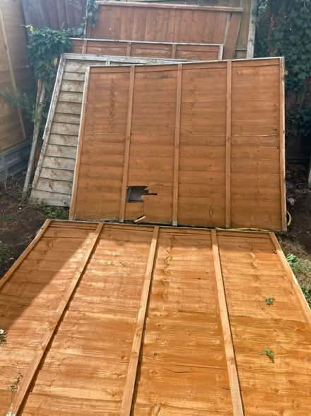 Photo of free Fence panels x8 (Bishops Cleeve GL528) #1