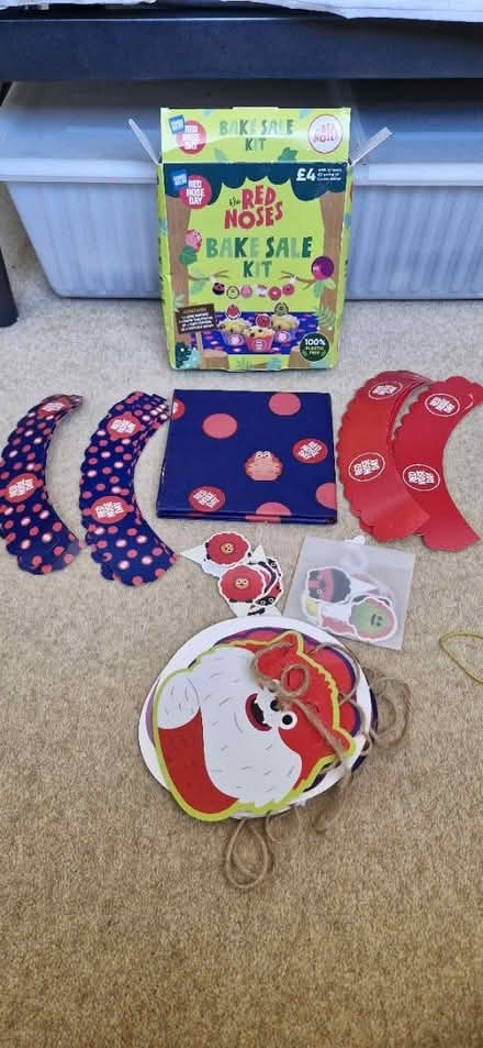 Photo of free Red Nose Day Bake Sale Kit (Knaphill GU21) #1