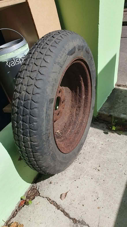 Photo of free Old van wheel (Hanover BN2) #1