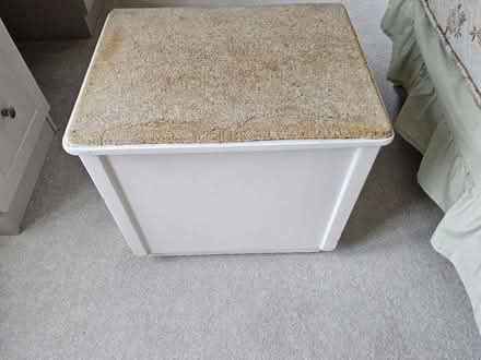 Photo of free Sturdy wooden laundry box seat (Tregony TR2) #2