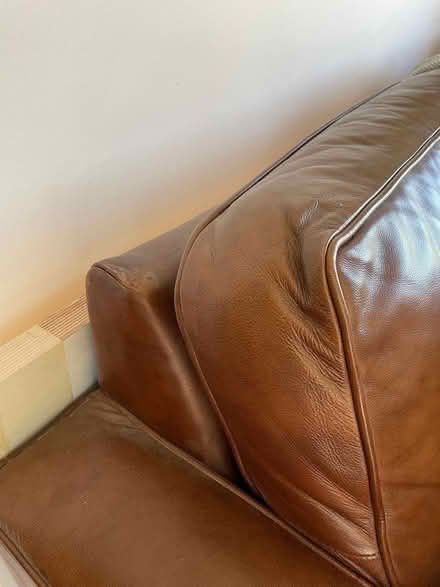 Photo of free Two-seater leather sofa (GU5, Gomshall) #4