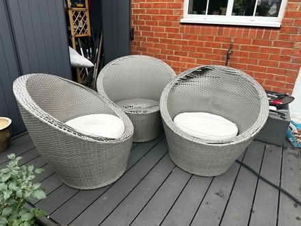 Photo of free Rattan chairs (NE3 Gosforth) #1