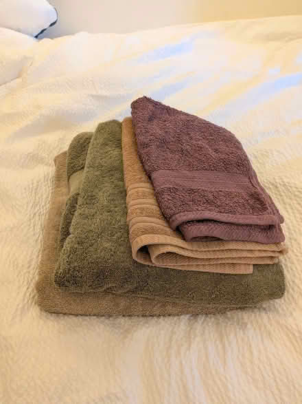 Photo of free Towel set (2 large 2 small) (Clapham SW4) #1