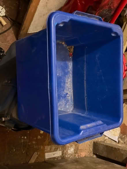 Photo of free Storage box - blue plastic (Coley Ave Area RG1) #1