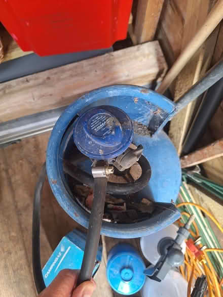 Photo of free Calor gas empty bottle (7kg) (Upton Priory SK10) #2