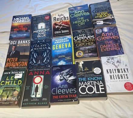 Photo of free 15 crime books (Clapham/Battersea SW8) #1