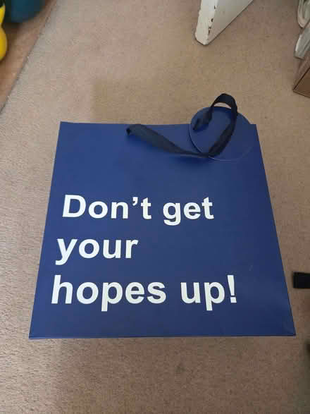 Photo of free Navy gift bag that manages expectations (Tunbridge Wells N. TN4) #1