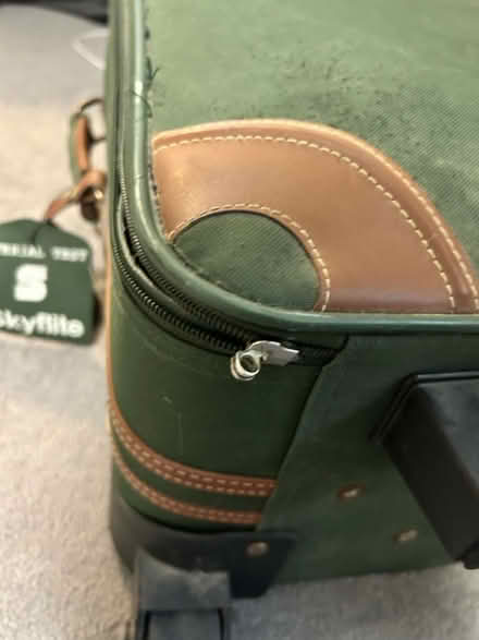 Photo of free Vintage Green Suitcase (Newington, Sittingbourne, ME9) #3