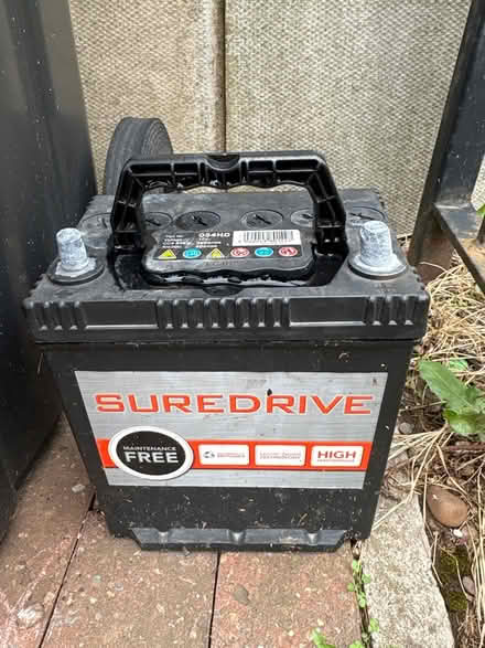 Photo of free Dead car battery if use to anyone (Rotherham S62) #1