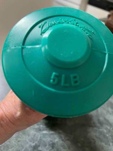 Photo of free 5# weights (Ardmore) #2