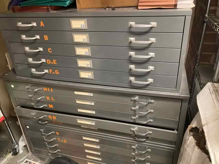 Photo of free Metal Flat Files/Map Cabinet (Bearden/West Knoxville) #1