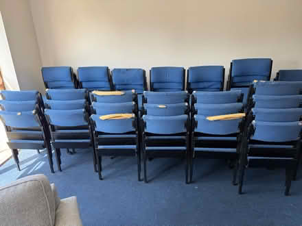 Photo of free Metal chairs (Bethersden TN26) #2