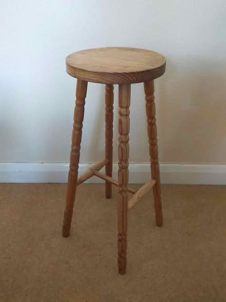 Photo of free Pine kitchen stool (West Hitchin SG5) #1