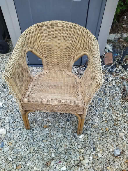 Photo of free Two wicker chairs (Painswick GL6) #2