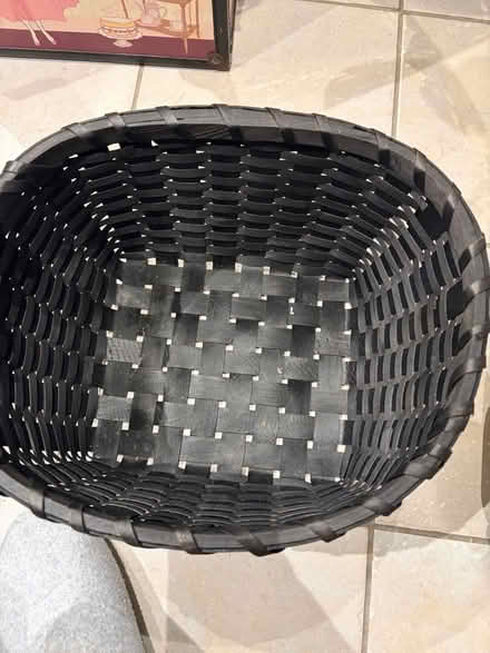 Photo of free black basket (Poplars SG2) #1
