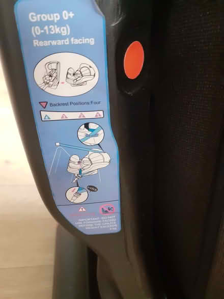 Photo of free Halford Baby Carseat (Penrith CA11) #2