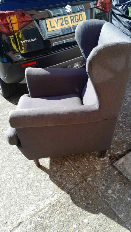 Photo of free Black armchair BR3 (Beckenham/elmers end BR3) #2