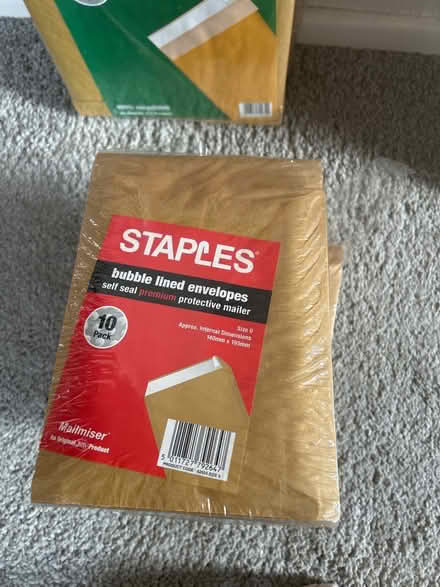 Photo of free Size 0, bubble lined envelopes (Beardwood BB2) #1