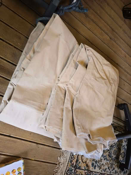 Photo of free 2 x Large Heavyweight Dust/paint protector dust sheets (Little Amwell SG13) #2