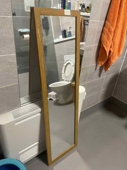 Photo of free Tall wooden Mirror (St Albans AL1) #1