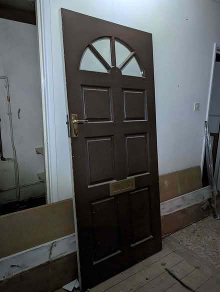 Photo of free Brown front door (Wickham PO17) #1