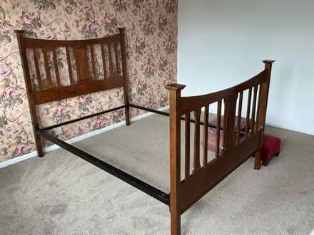 Photo of free Double bed frame (Whitchurch) #1