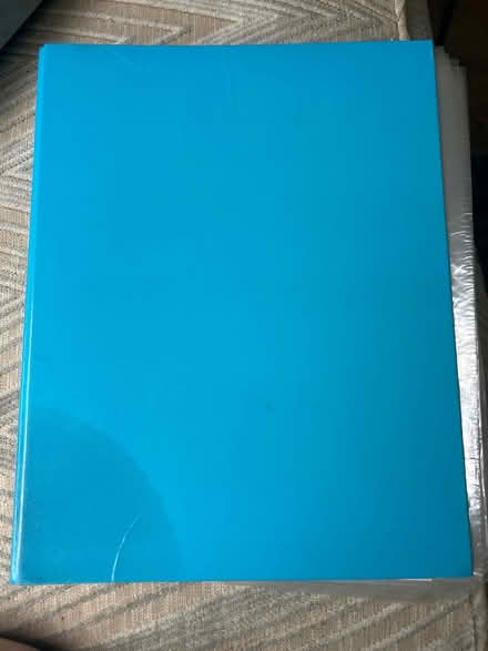 Photo of free A4 file, plastic wallets & dividers (Bartley Green B32) #1