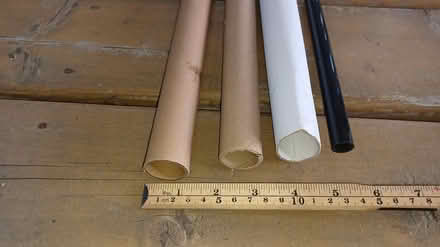 Photo of free Cardboard and plastic rolls (near Britannia Plaza) #1