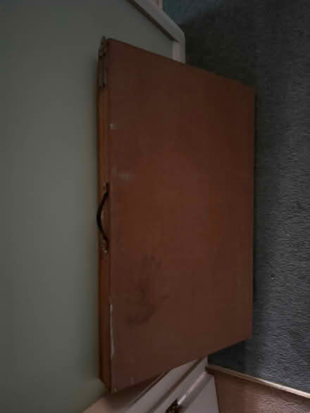 Photo of free Wooden folding trestle table (bognor regis PO22) #3