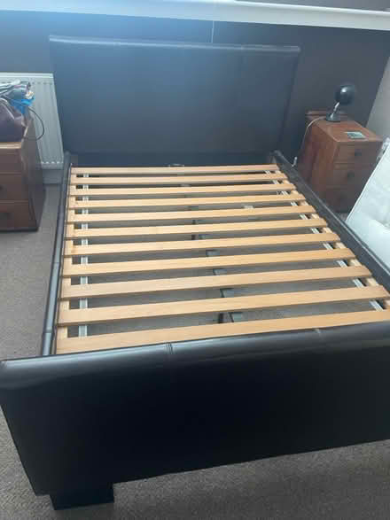 Photo of free Double bed frame (Selsey PO20) #4