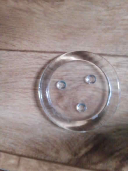 Photo of free Glass candle holder (Killamarsh S21) #1