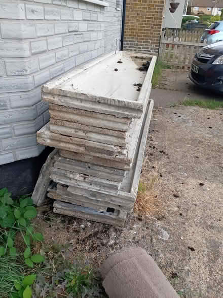 Photo of free concrete section shed/garage panels (Watford) #3