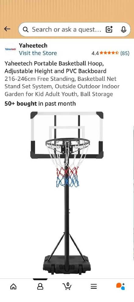 Photo of free Basketball hoop (Roath CF23) #1