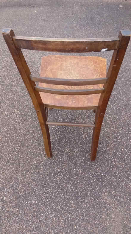 Photo of free Wooden chair. (Browns Wood MK7) #3