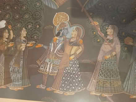 Photo of free Large Indian Painting - original (Wellingborough NN8 5) #3