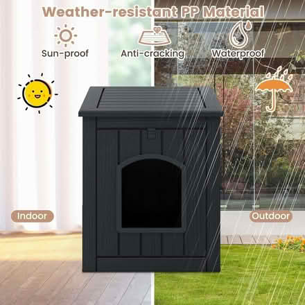Photo of free COSTWAY Indoor Outdoor Cat House (Lodge Moor S10) #2