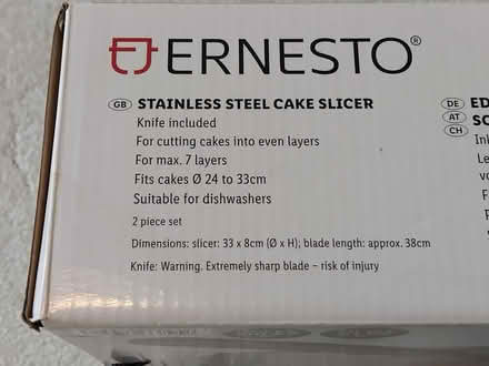 Photo of free New cake slicer (SW11 Battersea) #2