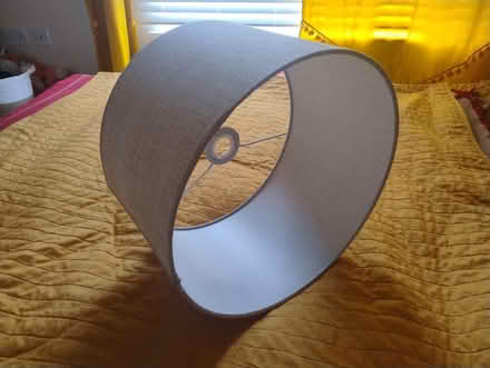 Photo of free Large light beige/cream coloured lamp shade (Maryhill G20) #1