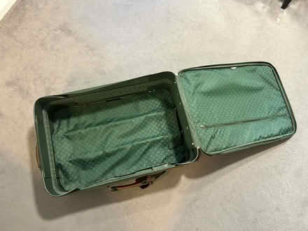 Photo of free Vintage Green Suitcase (Newington, Sittingbourne, ME9) #4