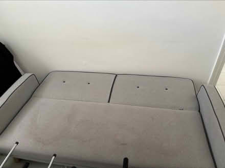 Photo of free contemporary grey upholstered sofa (SW20) #1