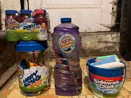 Photo of free Bubbles and sidewalk chalk (Near Faulkner Hospital) #1